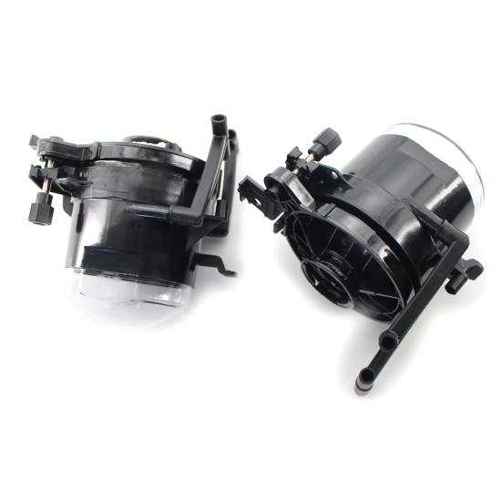 Fog Light Bezel Durable Easy Installation Round Right/Left Lamp Housing Replacement 63176943415 63176943416 for BMW 7 Series E65 E66 E67