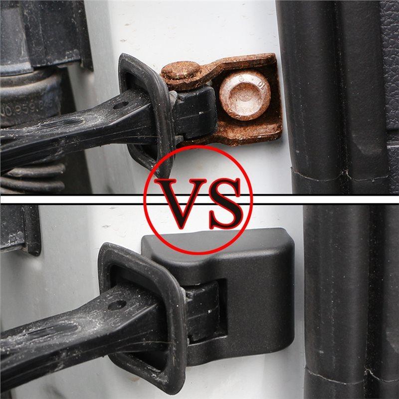 Precise Car Protective Door Lock Covers 8Pcs For Passat Golf 6 7 Jetta Tiguan Beetle Scirocco Polo Bora Styling