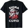 Sigma Cupid Funny Valentine's Day Rizz Male The Rizzler Meme Cotton Men T Shirt