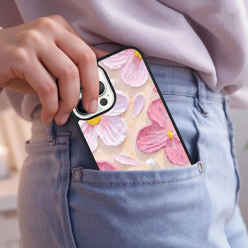 Retro Oil Painting Phone Case For iPhone 17 Air 15 16e 14 13 Pro Max Coque 12 11 Pro Max PLUS cover