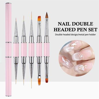 Nagelkunst Pinsel Professionell Dünner Liner Für Maniküre Dekoration Pinsel Set Nägel Französische Farbe UV Gel Acryl Dekorations Werkzeuge