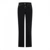 Replay Womens/Ladies Cotton Denim Double Button Straight Jeans