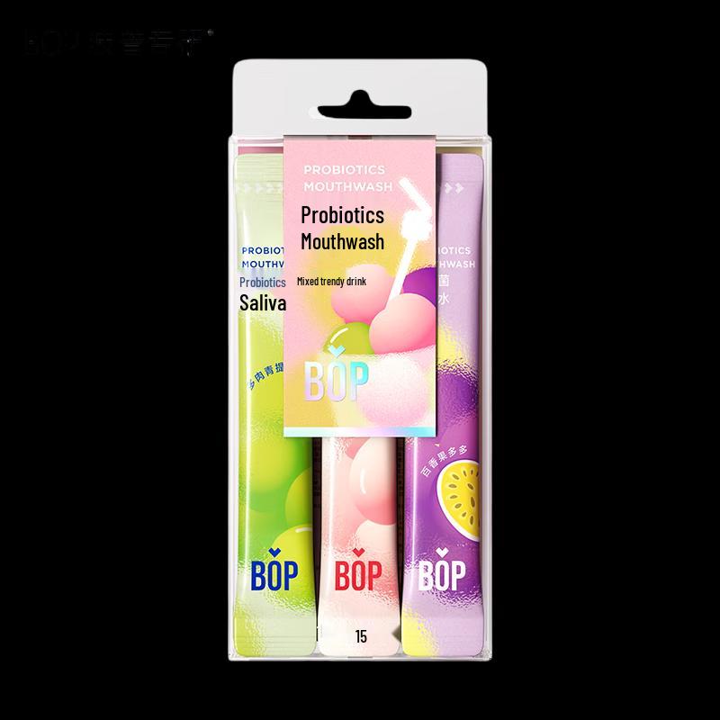 

BOP Probiotic Portable Mouthwash