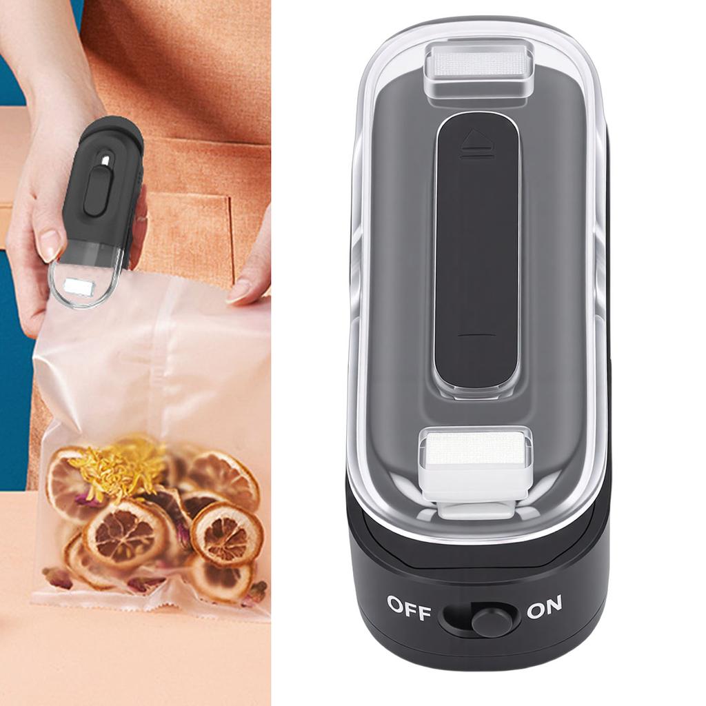Bag Sealer Double Function User Friendly Portable Chip Bag Sealer and Cutter for Home Travel