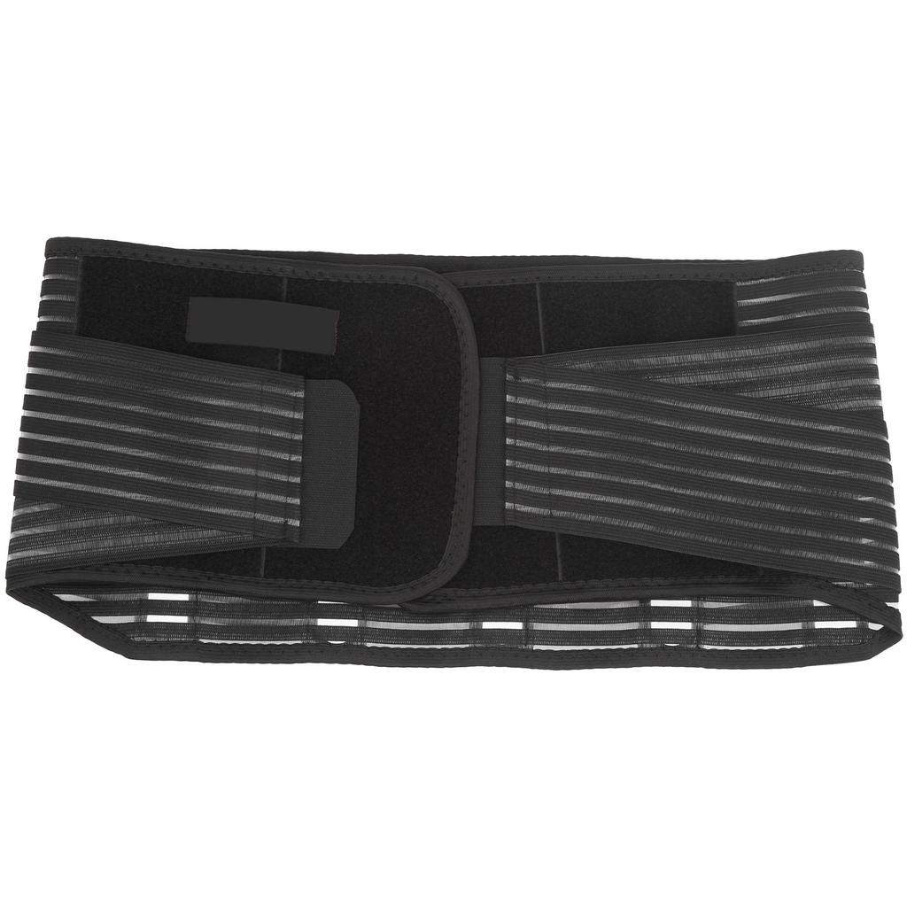 Breathable Waist Protection Compression Steel Plate Back Support Belt Lumbar Fixed BeltL Black