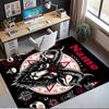 Custom Name Goat Printed Carpet,Rug for Office Chair Living Room Bedroom Kitchen Room Decor Gifts.