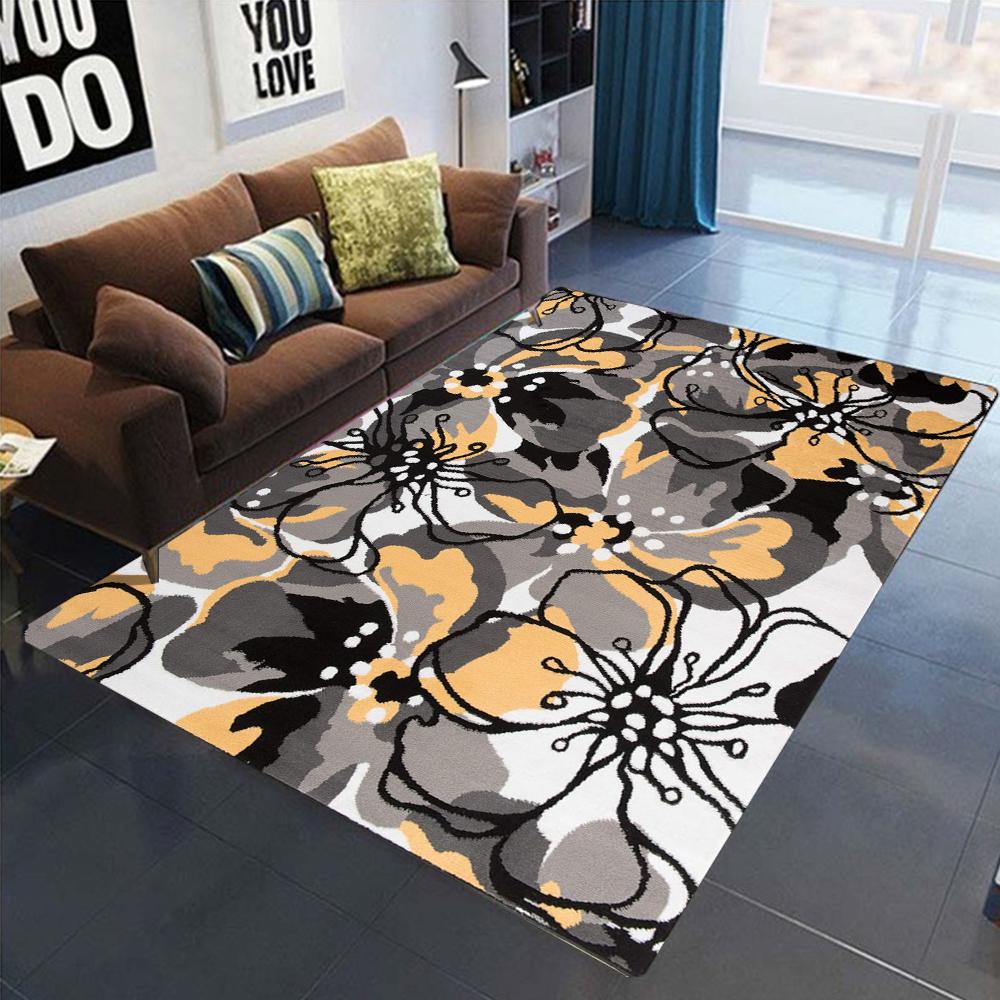 Beautiful Traditional Flower Carpet Living Room Decoration Sofa Carpet Bedroom Carpet Lounge Kitchen Coffee Table Floor