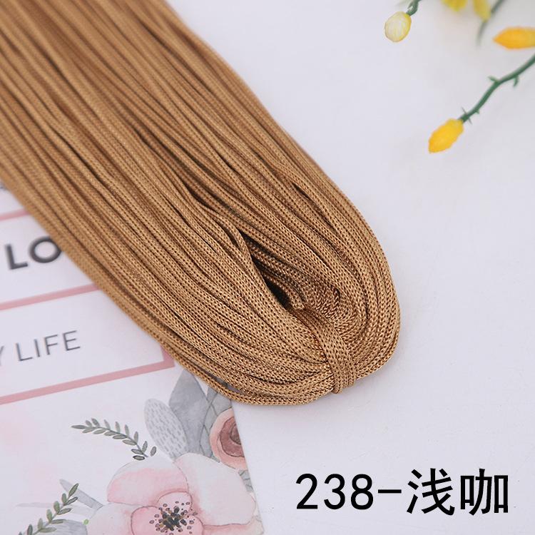 Croșetare Fir Gol Cordon de Nailon Fir de Tricotat Mătase Lucios Linie de Croșetat pentru DIY Covoraș Pălării Genți Pantofi Artizanat