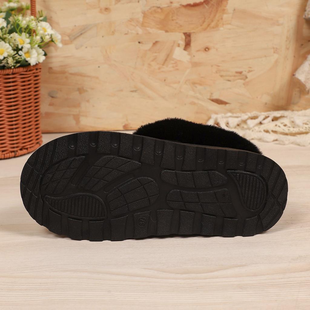 Low-top Fleece Thickened Warm Snow Boots 2025 New One-foot Fleece Shoes Winter Boots Cotton Shoes