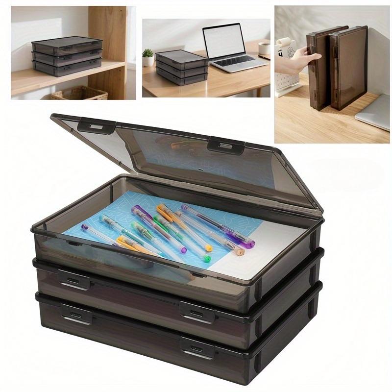 

Велика місткість та портативність: Набір з 1 шт. Органайзери для паперу формату А4 | Багатофункціональні пластикові контейнери для зберігання 1 pc