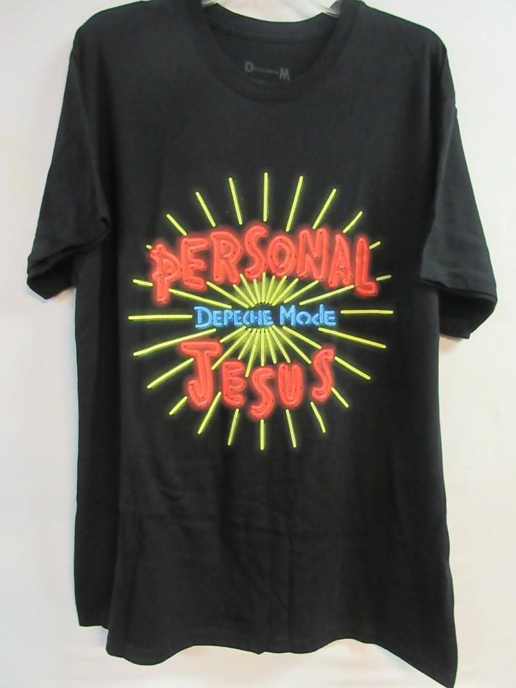 ОФИЦИАЛЬНЫЙ МЕРЧ DEPECHE MODE 2023 PERSONAL JESUS МУЗЫКАЛЬНАЯ ГРУППА Футболка унисекс 2XL / XXL XXL