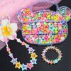 Kit de Contas DIY para Crianças: Caixa de Presente para Artesanato de Pulseira e Colar para Meninas