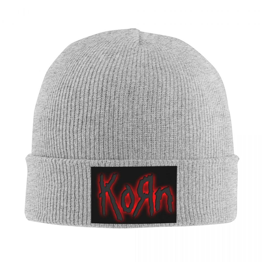 Music Rock Korn Band Warm Knitted Cap Winter Knit Bonnet Hat Skullies Beanies Hip Hop Caps for Unisex