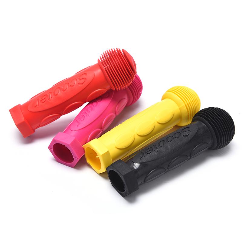 1 Pair Rubber Skateboard Scooter Handlebar Grips Children Bike Bicycle Grip