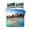 Strand/Strandurlaub Bettwäsche Bettwäsche Bezug Winter Dicke Bettdeckenbezug Sets Einfache Heimtextilien Bettbezug Set Hohe Qualität Weich