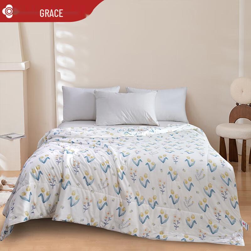 

Jieliya Puff Milk Cotton Summer Cooling Comforter