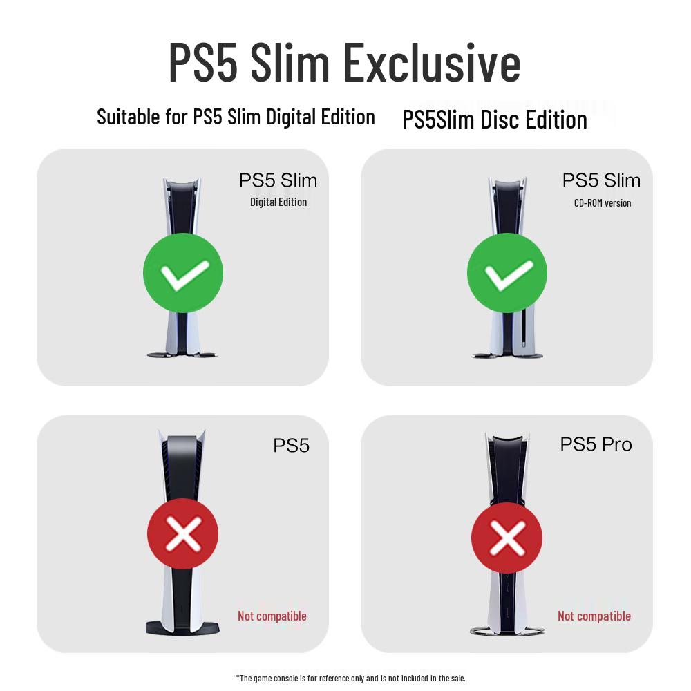 PS5 Slim Digital Edition Console Colorful Decorative Light Ring