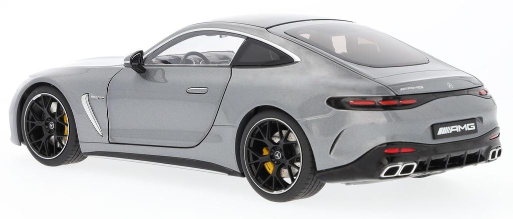 Genuine GT 63 Coupe Selenite Gray Scale Scale Model [Mercedes-Benz Collection] Mercedes-AMG 4MATIC+ (C192) 1/18