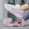 LED Rechargeable Light-Up Roller Shoes and Skates for Kids and Adults