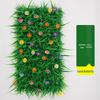 Tappetino Fiorito Artificiale con Partizione Decorativa per Prato e Paesaggistica Domestica