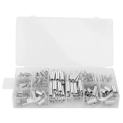 200PCs Sada napínacích tlakových pružin Ručně ovládané hardwarové průmyslové příslušenství(200 ks