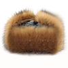 Fashion Thick Warm Winter Bomber Hat Ear Protection Windproof Ushanka Fur Hat Casual Ski Russian Cap Outdoor