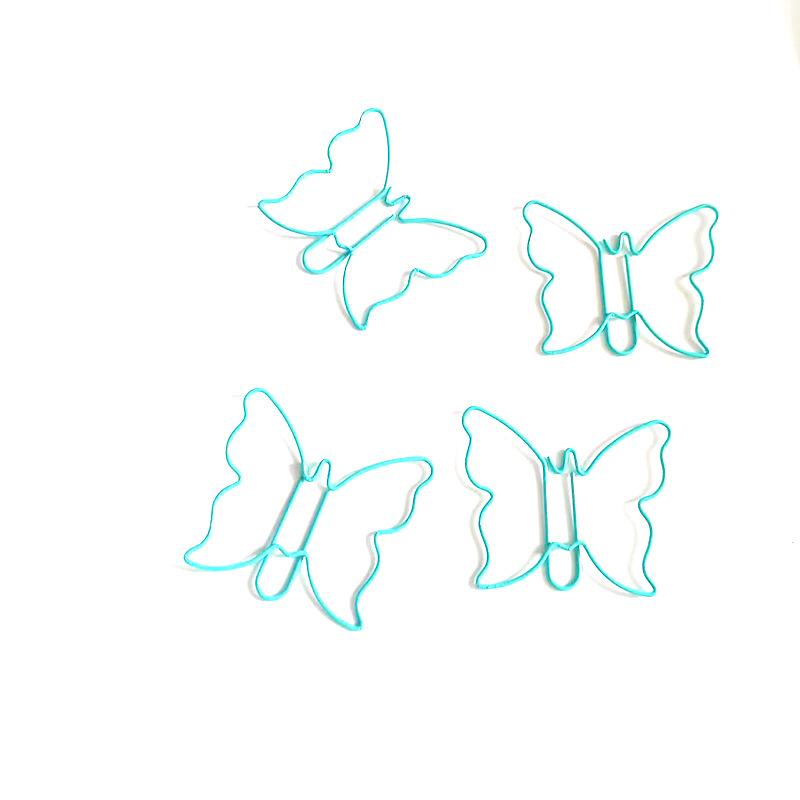 10Pcs Cute Simple Cloud-shaped Paperclips Girl Photo Memo Binder Clip Bookmark Reading Index Tab School Office Binding Supplies