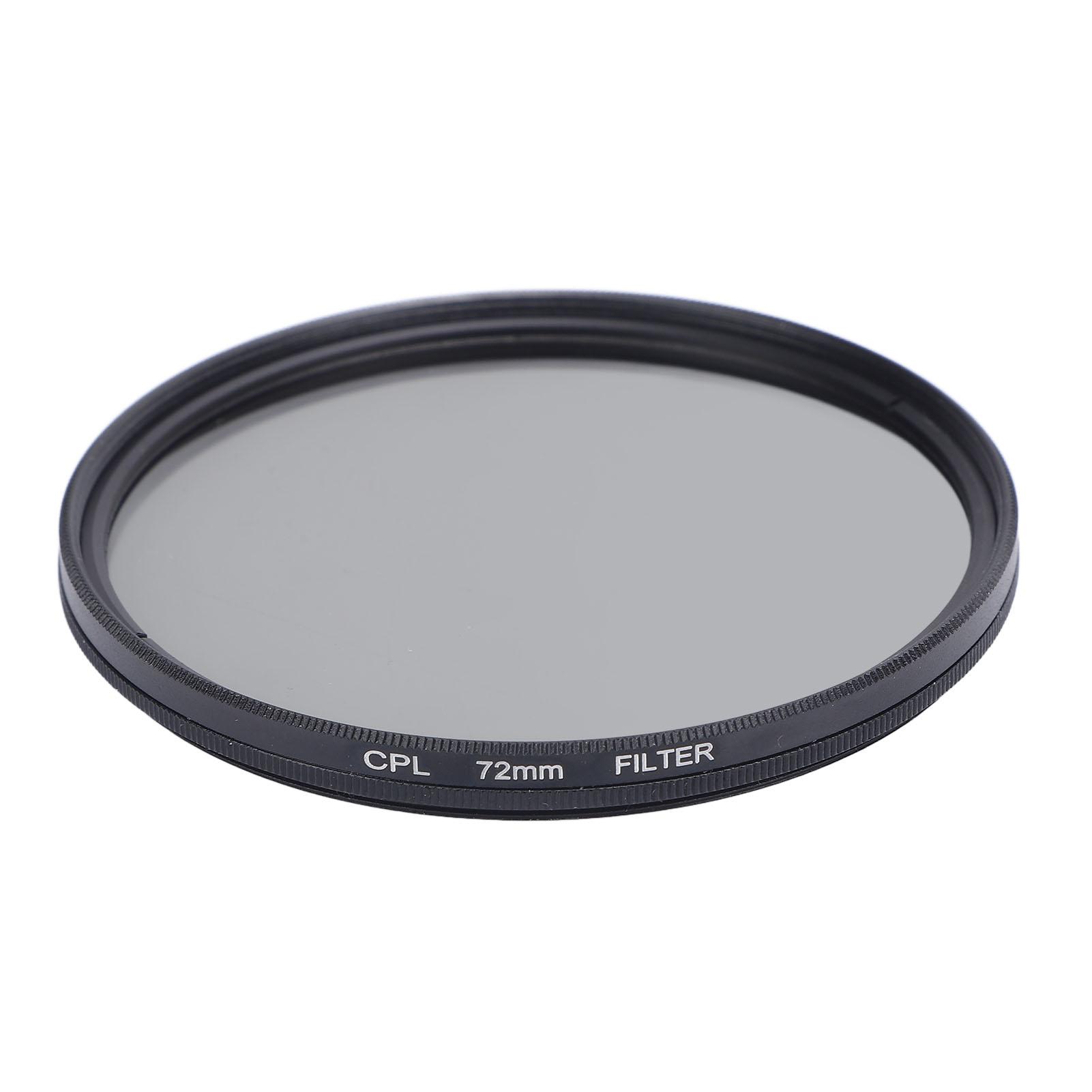 

CPL Circular Polarizer Multi Layer Coating Optical Glass Neutral Density Camera Lens Filter 72mm