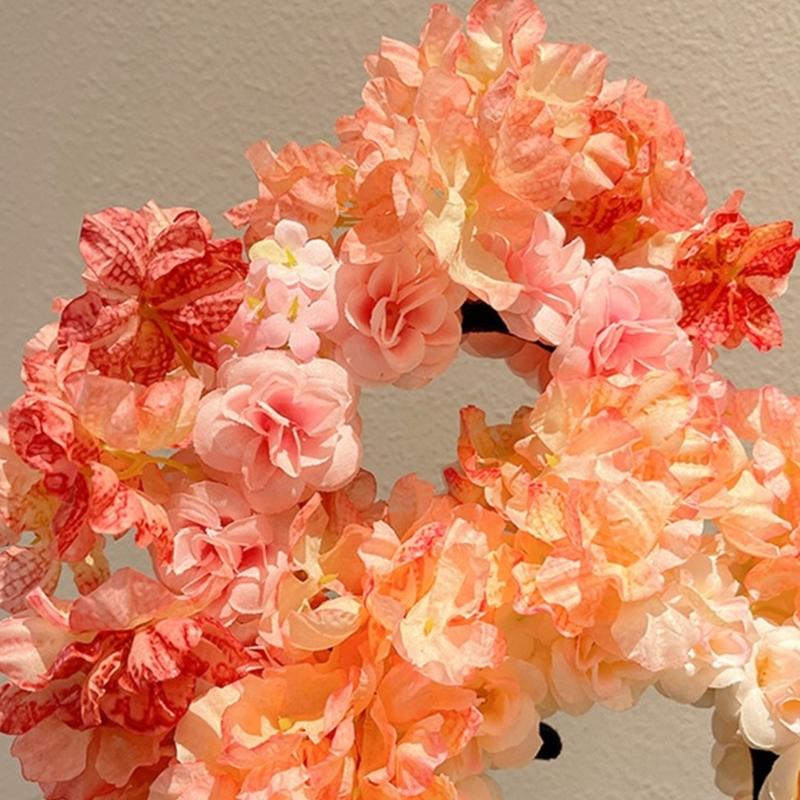 Beautiful Handmade Flower Headband Chinese Traditional Flower Hair Adornments Suitable for Traditional Chinese Dress