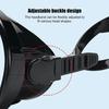 Ochelari de scufundare Ochelari de pescar Cadru mare Mască de scufundare HD gratuită Echipată cu sticlă securizată Instrument pentru mască de snorkeling