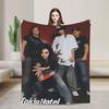Tokio Hotel Bill Kaulitz Flanelldecken Weiche Kuscheldecke für Sofa Bett Dekorative Street Trend Tagesdecke Sofa Bettbezug