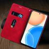 Telefonfodral för Honor X8 2022 Läderplånbok Flip Book Cover för Huawei Honor X8 HonorX8 telefonfodral TFY-LX1 TFY-LX2 TFY-LX3 Stötsäkra fodral Fundas