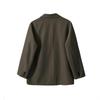 Women Fashion With Pockets Single Button Blazer Vintage Notched Neck Long Sleeves Female Chic Lady Outfits Plus Size