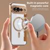 Luxury Leather Wallet Card Clip Clear Phone Case for Google Pixel 11 10 9 Pro XL 10A 9A Magnetic Wireless Charge Flip Cover