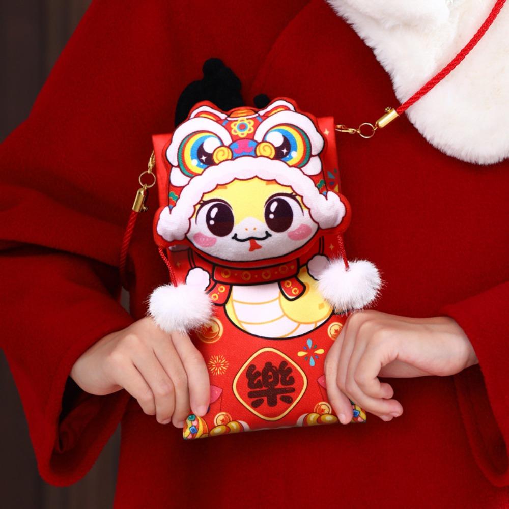 Traditional 2025 Snake Year Red Envelopes Chinese Style Red Packet  Wedding Birthday