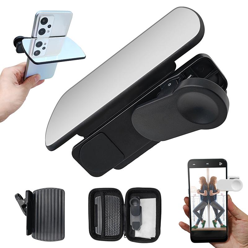 Smartphone Camera Mirror Reflection Clip Kit For All Phone Models Perfect Tool For Photographers