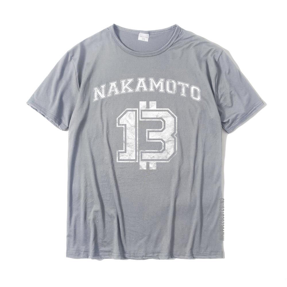 Satoshi Nakamoto Bitcoin Logo Stile Squadra Universitaria T-shirt Usurata Top T-shirt Oversize Unica Cotone Magliette Uomo Casual