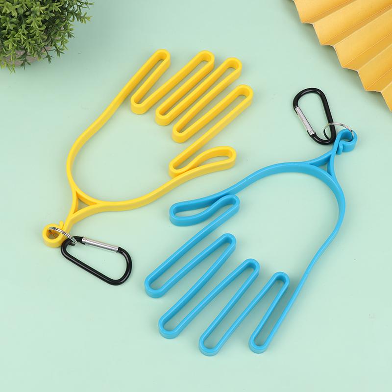 Golf Glove Rack Holder Golfer Tool Rack With Key Buckle Glove Drying Stand Stretcher With Holder For Storage Air-Drying