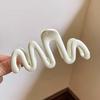 New Colorful Jelly Wave Hair Claw Hairpin Women Girls Fashion Design Korean Sweet Simple Irregular Hair Clip Headwear