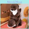 Adorable Sitting And Laying Plush Otter Stuffed Animal Toy Soft Pp Cotton Gift For Kids
