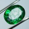 8 Ct Green Emerald   Natural Colombian Oval Cut Loose Gemstone Ring Size