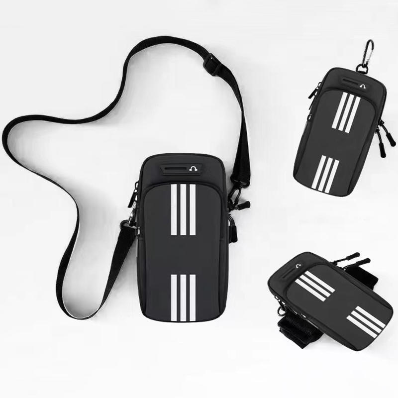 Women Slim Running Armband Casual Cell Phone Holder Purse Small Crossbody Bags for Running Walking Hiking