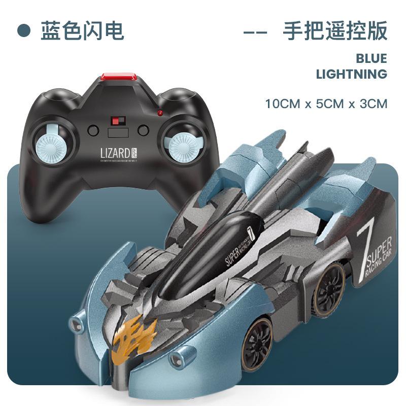 Wall Climbing Car, Crawling Wall Suction Watch, Remote Control Car, Charging Toy Car, Climbing 4Wd Racing Stunt Car