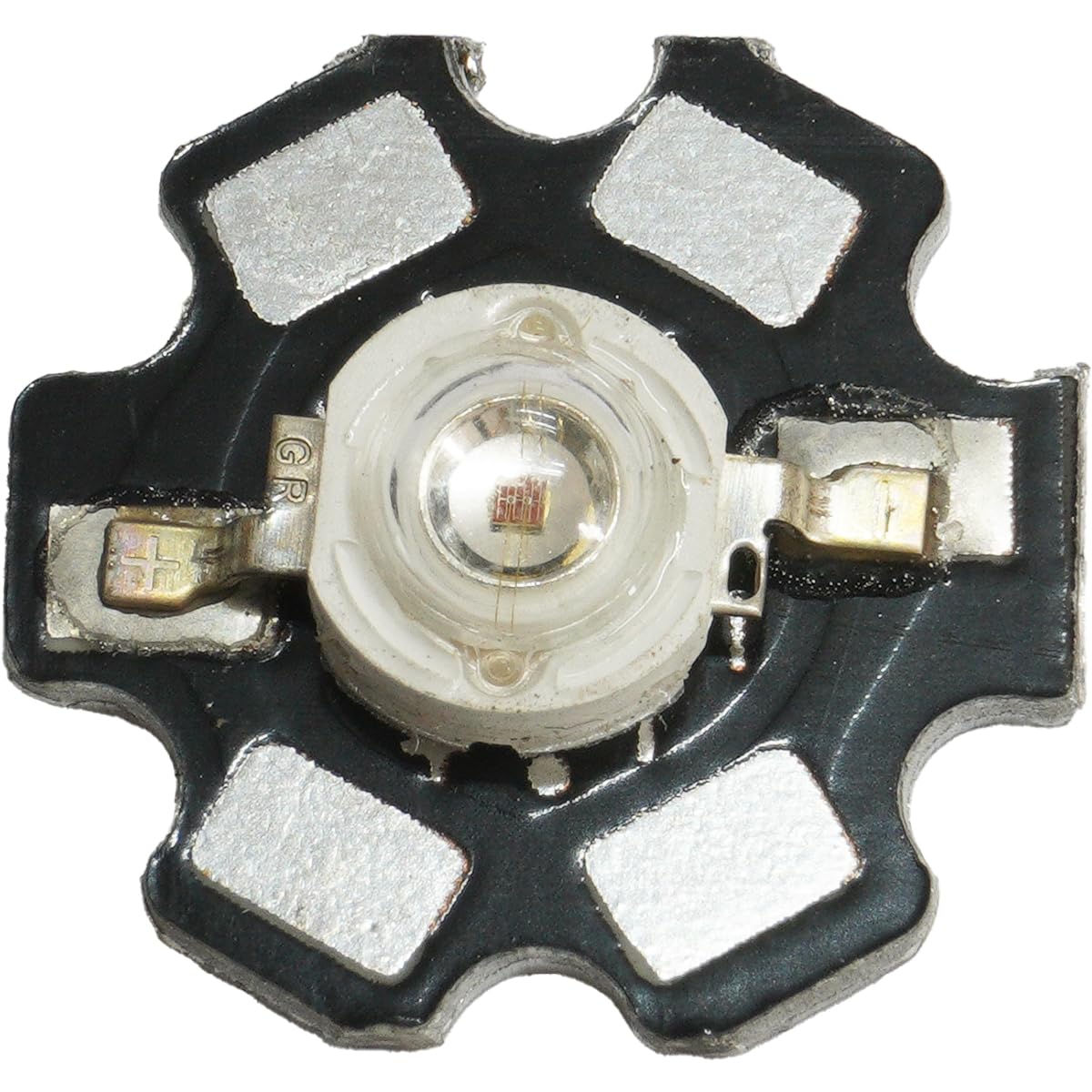 

Kaito Denshi Power High Low with Heat for Pack of Red LED, Power, 1W, Heat, Sink, Electronics, 10, червоний