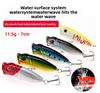 Daoyu 7cm 11.5g Floating Popper Lure Fishing Accessory Topwater Popper Lure for Freshwater Predator Fish Source Manufacturer