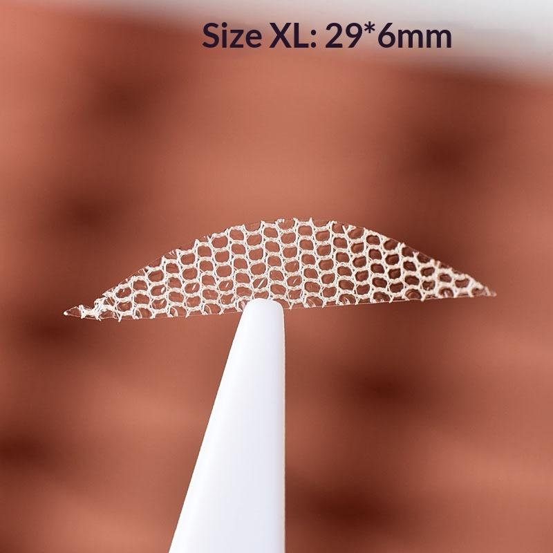 Unsichtbare Faser-Augenlifting-Sticker Wasserdicht Atmungsaktiv Doppellid-Klebeband Straffung schlaffer Augenlider Spitze Netz-Augenlid-Sticker Augenlid