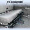 Cartist Kick Guard Trim Covers for the Sienta 10 Series and 15 Foot Seat Lower Back Kick and Protective Covers for Sienta and MXPL15G PU Leather Seat