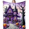 Halloweenská deka s potiskem