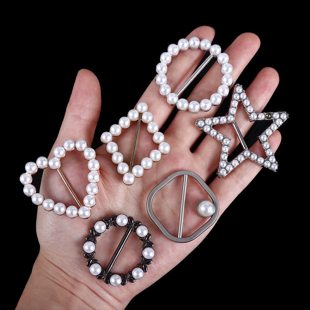 Bekleidungszubehör Party Schmuck Ecke Knotenknöpfe Schal Schnalle Brosche Kleidung Taillenschnalle