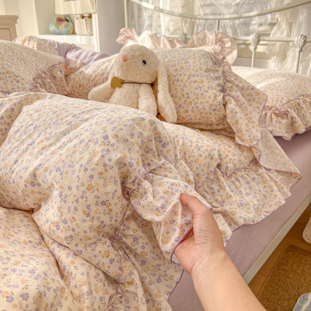 Class A Lace Bed, Pure Cotton, Cotton Bed Sheet, Quilt Cover, Dormitory Bedding